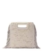 Maje Crochet Knit Bag