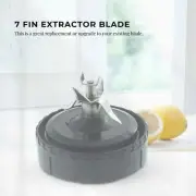 For Nutri Ninja 7 Fin Extractor Blade Replacement Blender Juice Parts
