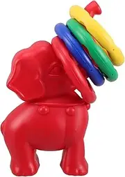 LOORGVEL 1 Set Kids Throwing Ring Toy Elephant Ring Toss Game for Yard for Kids' Playtime