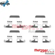 ACCESSORY KIT DISC BRAKE PAD 109-1766 FOR AUDI A7/Sportback A6/C7 Q7 Q5/Van 3.0L