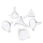 50 Pcs Small Plastic Funnels for Lab Bottles Sand Art Perfumes Essential Oils