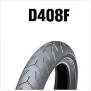 [DUNLOP] D408 Front 130/90B16 M/C 67H Tubeless Type (TL) Harley-Davidson Logo Wide White Sidewall (WWW) 289957 Motorcycle