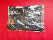 NEW IN BAG IN WHITE & BLACK Sneaker Bag DRAW STRING CLEAR SEE SHOES IN BAG