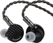 [Linsoul] 7Hz Timeless II in Ear Monitor, Upgraded 14.5mm Planar Magnetic Driver IEM, Wired Earbuds, with Tunable Nozzle and 7N OCC IEM Cable for Musician Audiophile