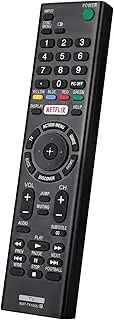 [Leona Co] Universal Remote Control RMT-TX100U for All Sony TVs – Replacement for Sony Bravia LCD/LED Smart HDTV with Netflix Shortcut Button, Plug & Play, Long Range (33ft), Quick Response