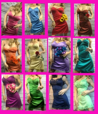 SISSY SASSY CUSTOM VIBRANT FULL SLIP VANITY FAIR PLUS SIZE ALL SIZES 4x 2x 48