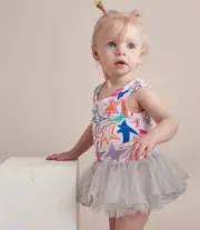 Bonds baby girl Tutu Dress Stars Size 00 BNWT