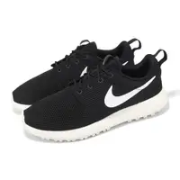 在飛比找ETMall東森購物網優惠-Nike 高爾夫球鞋 Roshe G NN 男鞋 黑 白 網