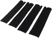 [APLVFFZH] 2 Pairs of Tabi Socks for Sandals with Two-Toe Design, Black