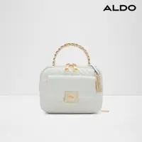在飛比找momo購物網優惠-【ALDO】ROTSE-菱格紋方形輕巧手提包-女包(白色)