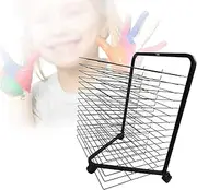 Art Drying Rack,15 Shelves Drying Easel,Single Sided Studio Art Training Rack,Suitable for Home and Art School Canvas Rack Art Storage