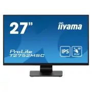 IIYAMA 27" ProLite FHD IPS PCAP 10pt Touch Monitor 400 cd/m2 1:1000 T2752MSC-B1