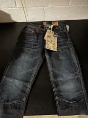 NWT PRPS Made in Japan BARRACUDA Regular Fit Straight Leg Jeans 28x34 RAW