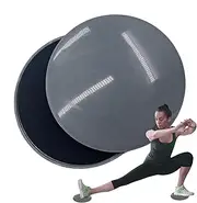 Fitness Gliding Discs, 2X Two-sided Sliding Anti-Slip Gym Pads, Anti-static Home Exercise Tools, Exercise Core Sliders For Travel Use