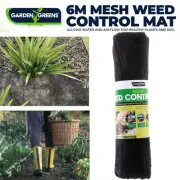 NEW Weed Control Mat Breathable Mesh Garden Landscaping 6m Garden Greens® AU