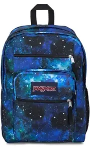 JanSport XL Big Student Backpack with 15-inch Laptop Sleeve NWT Cyberspace