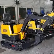 1.5 Ton 1.7 Ton Hydraulic Mini Excavator Machine 1500KG Small Digger Crawler Excavator Attachments for Sale