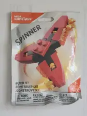Fidget Spinners - Mega Bloks Mega Construx - Red--NEW-Free Shipping