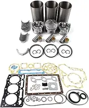 Otobaijeni D1105 Engine Overhaul Rebuild Kit for Kubota D1105 Engine Excavator KX41 KX36-2 KX41-2 KX91-2 KX61-2 Engine Rebuild Kit Aftermarket Parts