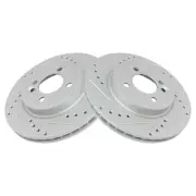 Disc Brake Rotor Set TRQ BRA74744 fits 05-06 Mini Cooper (for: Mini)