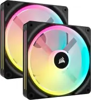 Corsair Icue Link QX140 RGB 140Mm Magnetic Dome RGB Fans - Double Fan Starter Ki