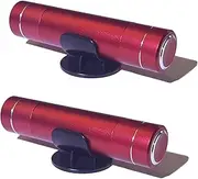 2 PcsK Car Safety Hammer Seatbelt Cutter,Emergency Escape Tool Car Window Glass Hammer Breaker and Seat Belt Cutter Escape 2-in-1,Glass Breaker Under Water(Red)