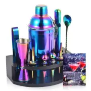 Bartender Kit with Stand, 12-Piece Bar Set | 24oz Cocktail Shaker Set for Dri...