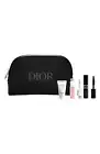 Dior Beauty makeup gift set with black velvet bag