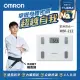 【OMRON 歐姆龍】電子體重計/兩點式體脂計 HBF-212(白色)