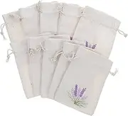 Didiseaon Lavender Sachet Bag Empty Sachets Drawstring Bags Storage Bags for Lavender Decorative Pouch