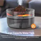 2L Aromatherapy Diffuser Humidifier Mist Steam Purifier with Colored Night Light