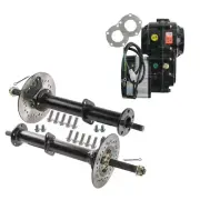 1020mm Go kart 1000W 48V Rear Differential Axle Kit Electric Golf Cart E-BIKE