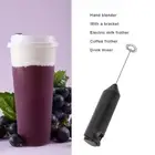 Handheld Milk Frother Stainless Steel Upgrade Electric Whisk Drink Mixer Wit Fit