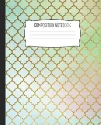 在飛比找博客來優惠-Composition Notebook: Wide Rul