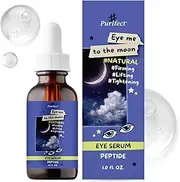 Purifect Eye Me to the Moon Peptide Eye Serum with Vitamin E Oil, Anti-Aging Serum Firms Lifts and Tightens Under-Eye Area, Moisturises and Hydrates Young Skin 30ml