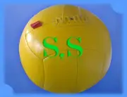 Gym Exercise Ball Yellow 42 cm Diameters