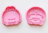在飛比找Yahoo!奇摩拍賣優惠-tsum tsum萬聖節 糖霜餅乾模具 3D立體按壓餅乾模
