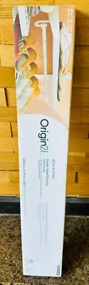 Origin 21 Edda 23.78-In x 4.82-In x 2.98-In White Under-Shelf Steel Clothing Rod