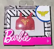 Barbie Wonder Woman DC Comics Doll Fashion Top Clothing Shirt