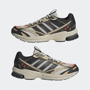 【adidas 愛迪達】Spiritain 2000 男 慢跑鞋 運動 休閒 復古 日常 跑鞋 緩震 支撐 黑棕(HP2633)