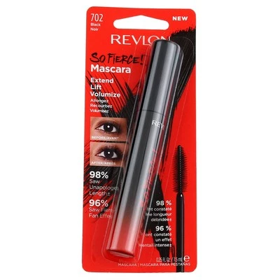 Revlon So Fierce Mascara, Black 702, 0.25 fl oz