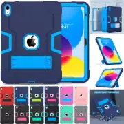 For Apple iPad 10th Gen 10.9" 2022 Kids Heavy Duty Shockproof Stand Case Cover