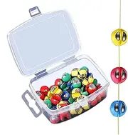 Lead Weights Set,Small Split Shot Weights Kit | 50x Portable Weights for Fishing, Bass Casting Weights for Outdoor Fishing