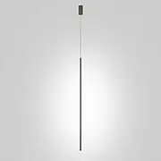 TONFON Linear Chandelier Black Finish Lamp Body Pendant Light Long Tube Nordic Creative Hanging Light for Kitchen Island Living Room Bedroom Bedside Dining Room Hallway Ceiling Light Fixture(White lig