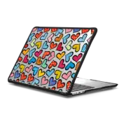 MacBook Air 13-inch (M2 - M4) Impact Case HEARTS BY ROMERO BRITTO