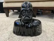 Vintage 70s Darth Vader Bust Signed By Dave Prowse