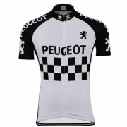Mens Retro PEUGEOT Cycling team Jersey Bicycle Jersey Cycling Shirt Cycling Tops