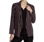 NWT Lush Striped Fashion Blazer Size Small