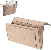 Bedside Caddy, Bedside Storage Organiser, Bedside Storage Bag, Bedroom Organisation for Dorm Bed, TV Remote Control, Phones, Magazines, Tablets, Accessories
