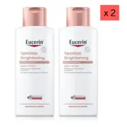 Eucerin Spotless Lotion Brightening Body Skin Tone Perfecting Radiant 250 ml x 2